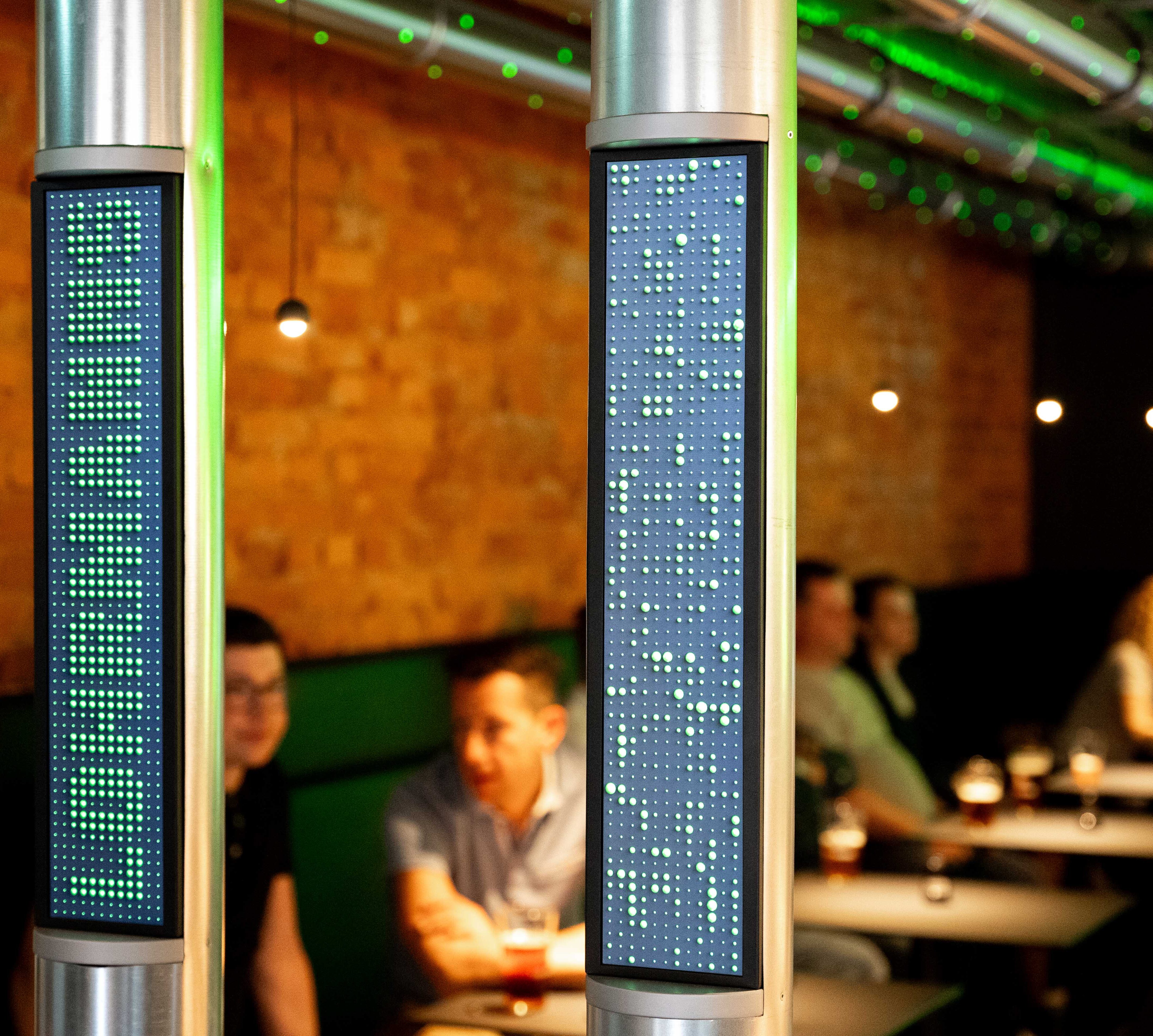 Lohrmanns Restaurant im Kraftwerk Mitte im Herzen von Dresden.